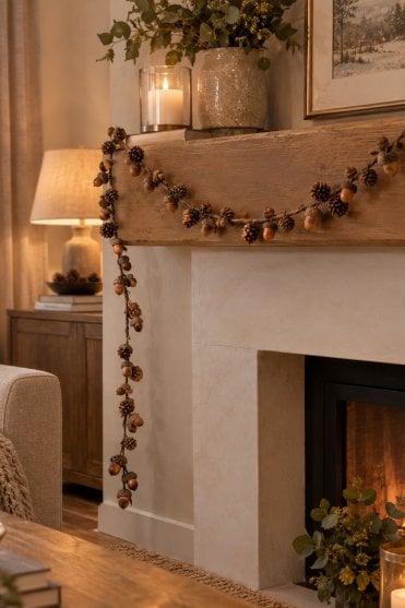 120cm Acorn Garland