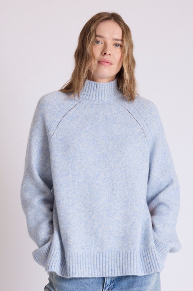 Absolut Cashmere Gisele Sweater in Baby Blue
