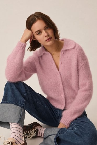 Alpolo Cardigan in Dragee