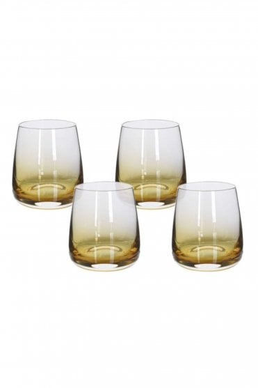 Amber Glass Tumbler