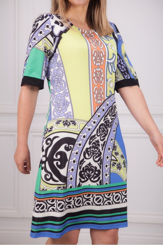 Ana Alcazar Zinis Short Sleeve Dress