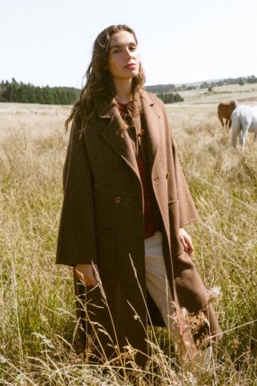 Angele Double Face Coat
