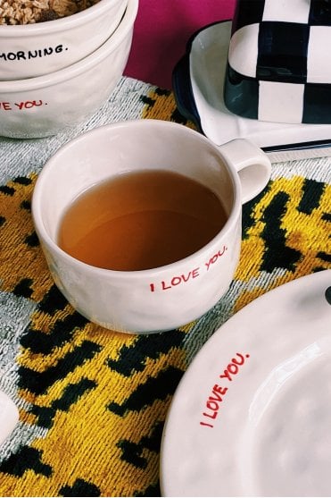 I Love You Cappuccino Mug