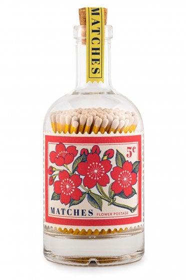 Flowers Bottle of Matches