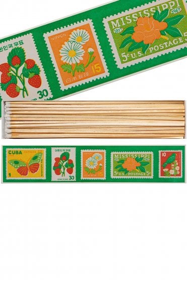 Vintage Stamp Long Matches