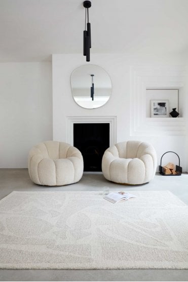 Loxley Rug in Chalk