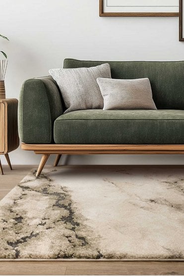 Mirage Rug in Mineral Green