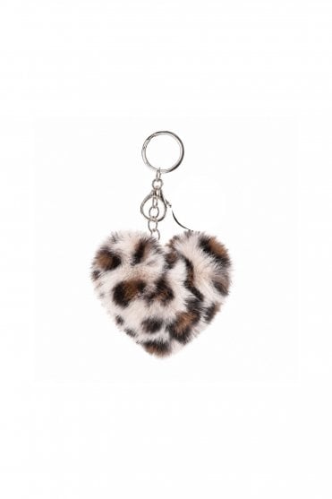 Big Cat Heart in White Leopard