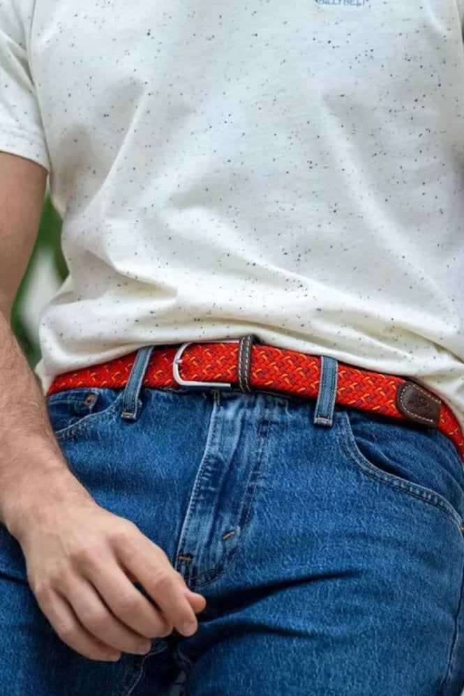 BillyBelt Braid Belt - El Fuego