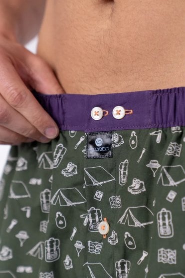 Organic Cotton Boxer Shorts in Camper