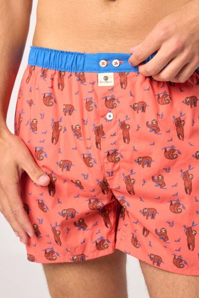 BillyBelt Organic Cotton Boxer Shorts in Flash