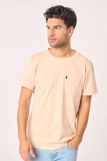 Organic Cotton T-Shirt in Pale Pink