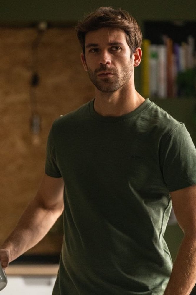 BillyBelt Slubbed Khaki T-Shirt