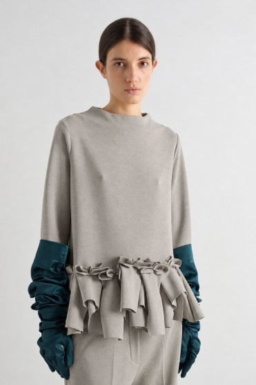 Blouse in Fog