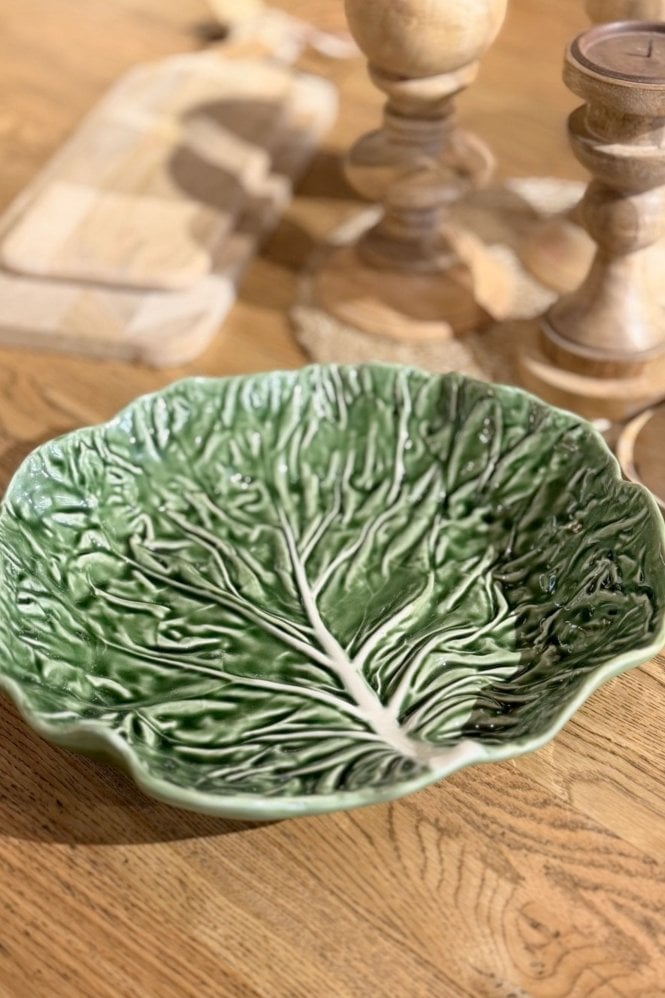 Bordallo Pinheiro Cabbage Salad Bowl