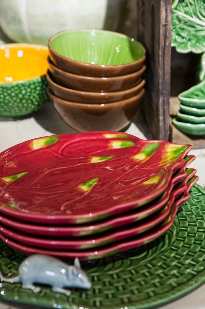 Bordallo Pinheiro Dragon Fruit Dessert Plate