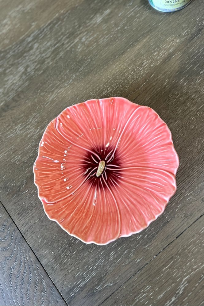 Bordallo Pinheiro Hollyhock Fruit Plate 23cm