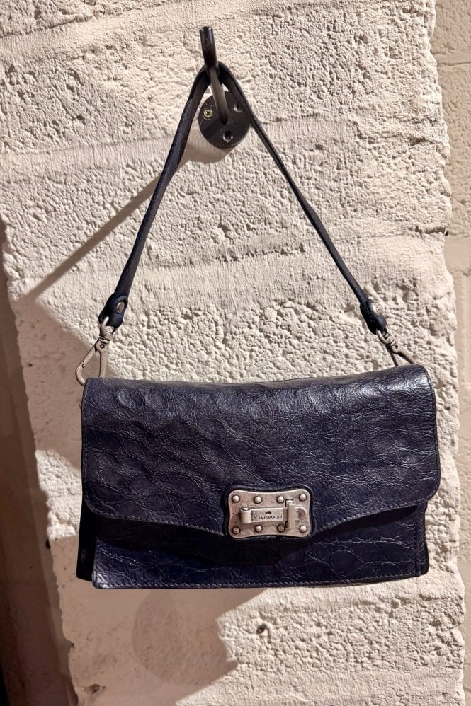 Campomaggi Agnese Crossbody Bag Blue