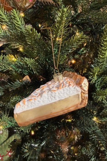 Coconut Cream Pie Hanging Decoration