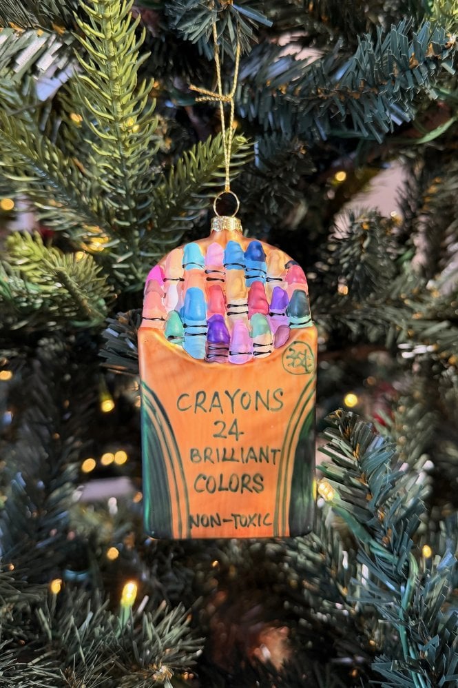 CODY FOSTER & CO Crayon Box Hanging Decoration