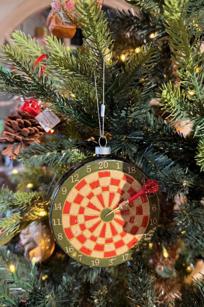 CODY FOSTER & CO Dartboard Green Hanging Decoration