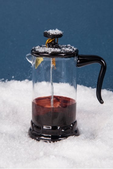 French Press Hanging Decoration