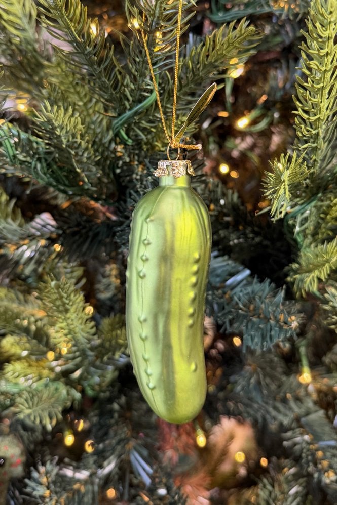 CODY FOSTER & CO Matte Pickle Hanging Decoration