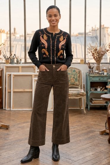 Coflamand Trouser in Brown