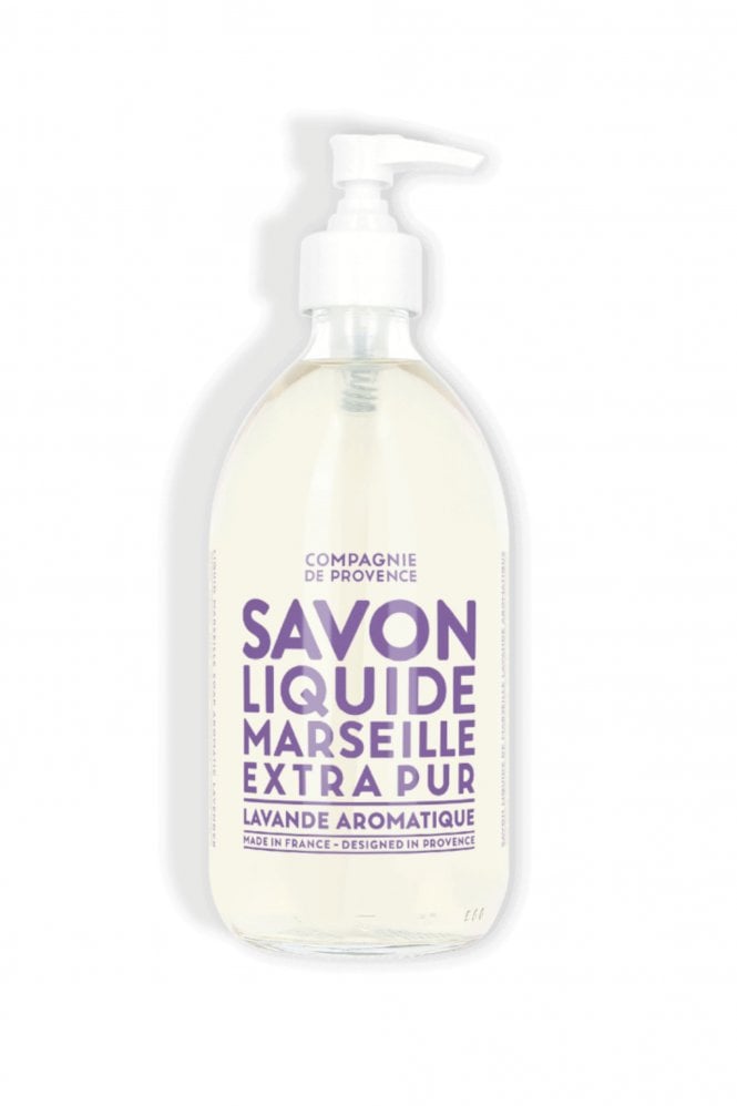 Compagnie de Provence Liquid Soap Aromatic Lavender Large (495ml)