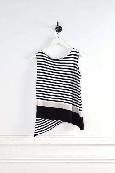 Sleeveless Stripe Knit