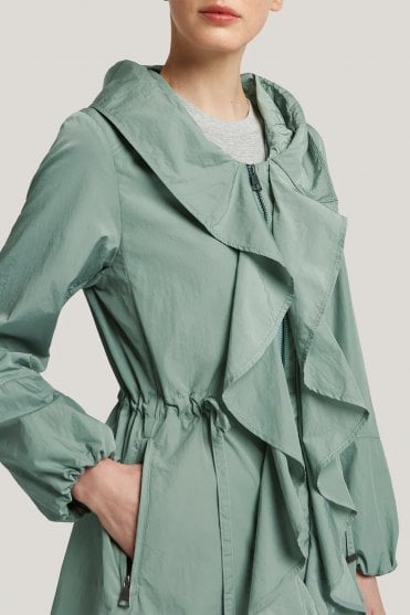 Joanna Coat in Misty Green