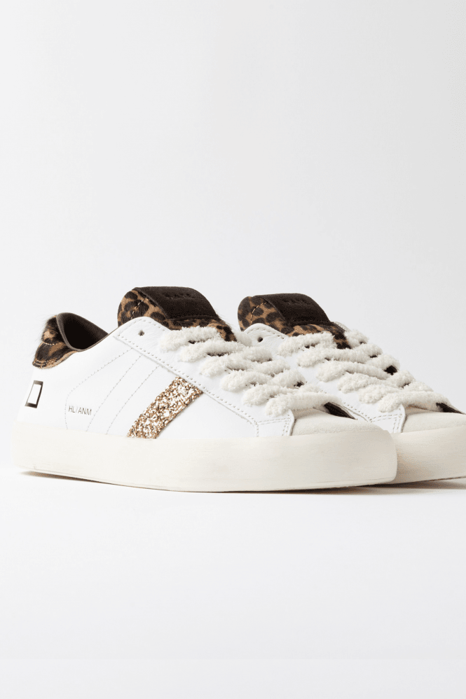 D.A.T.E Hill Low Animalier in Leopard