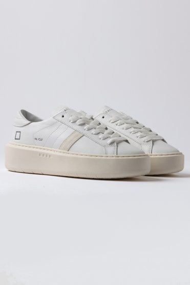Hill Low Platform Trainer in White