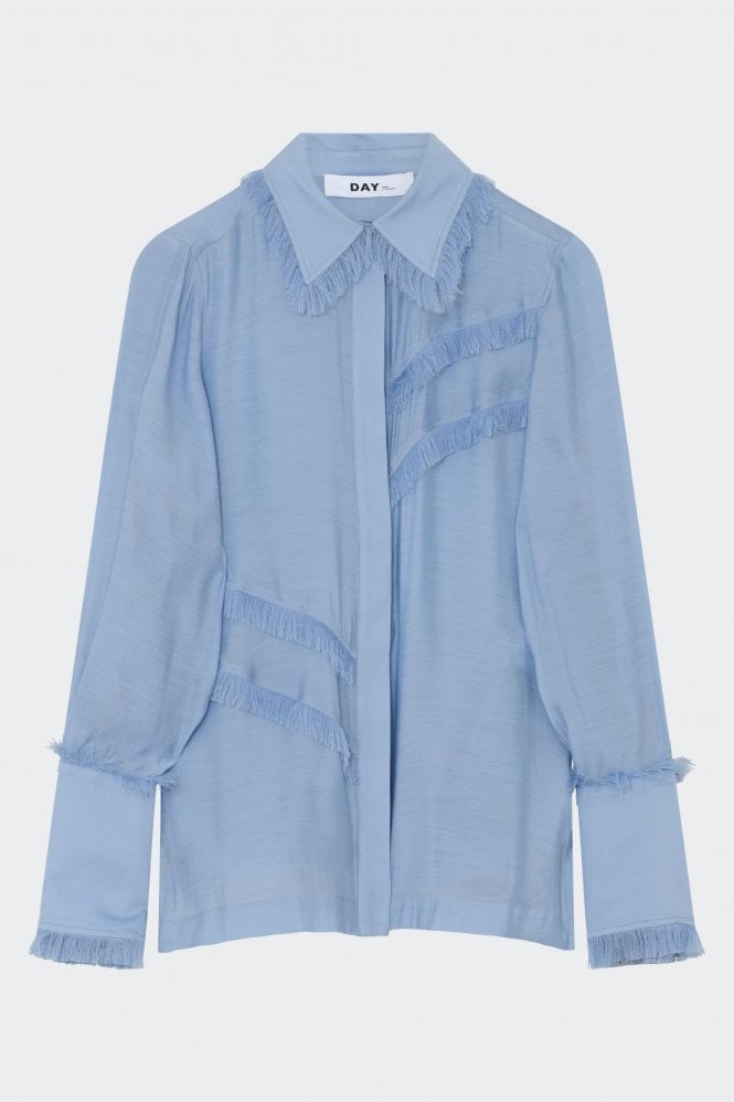 Day Birger Et Mikkelsen Sheer Fringes Shirt