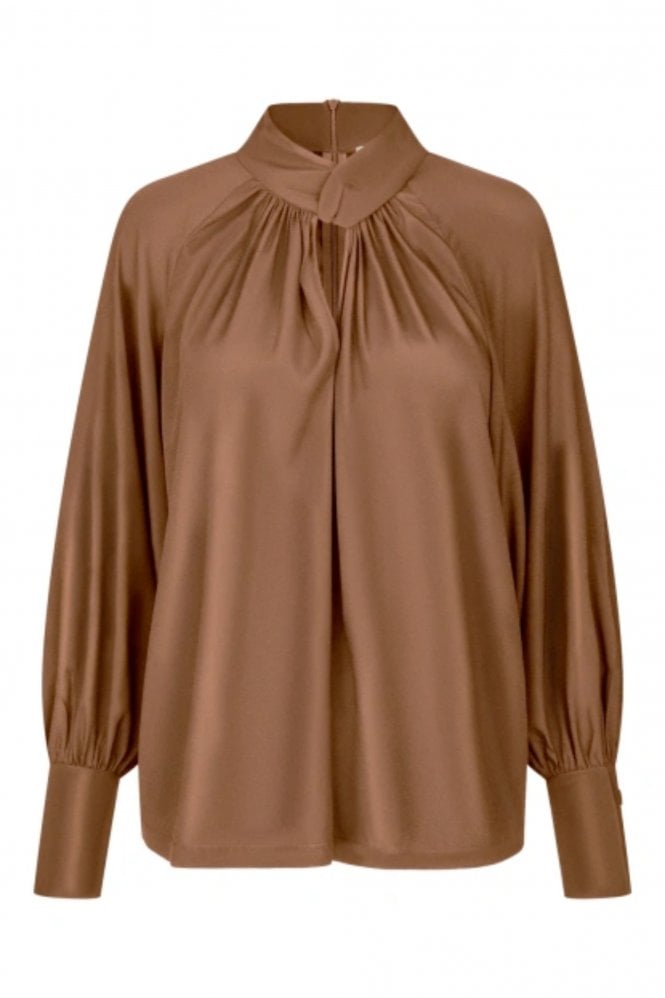 Dea Kudibal Madelaine Blouse with Drape Detail