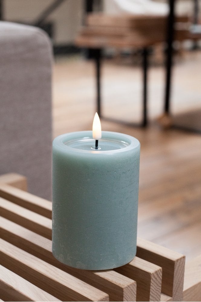 Deluxe Homeart Unique LED Candle Salvie 10 x 15cm