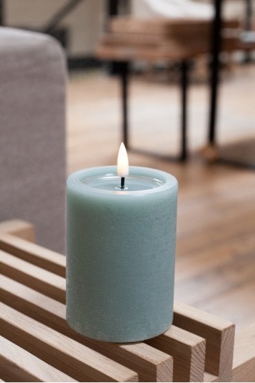 Unique LED Candle Salvie 7.5 x 10cm