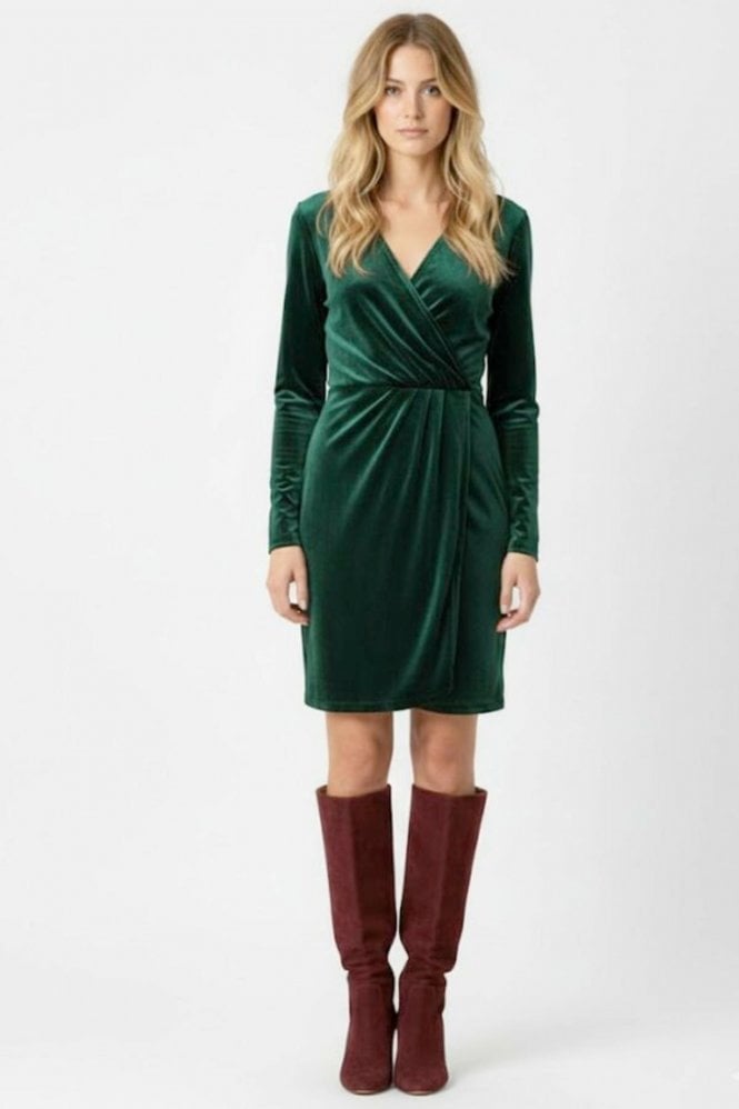 Derhy Amoroso Dress in Green