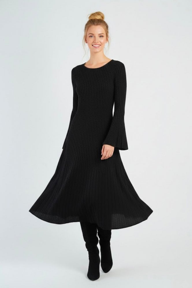 Derhy Blanche Dress in Black