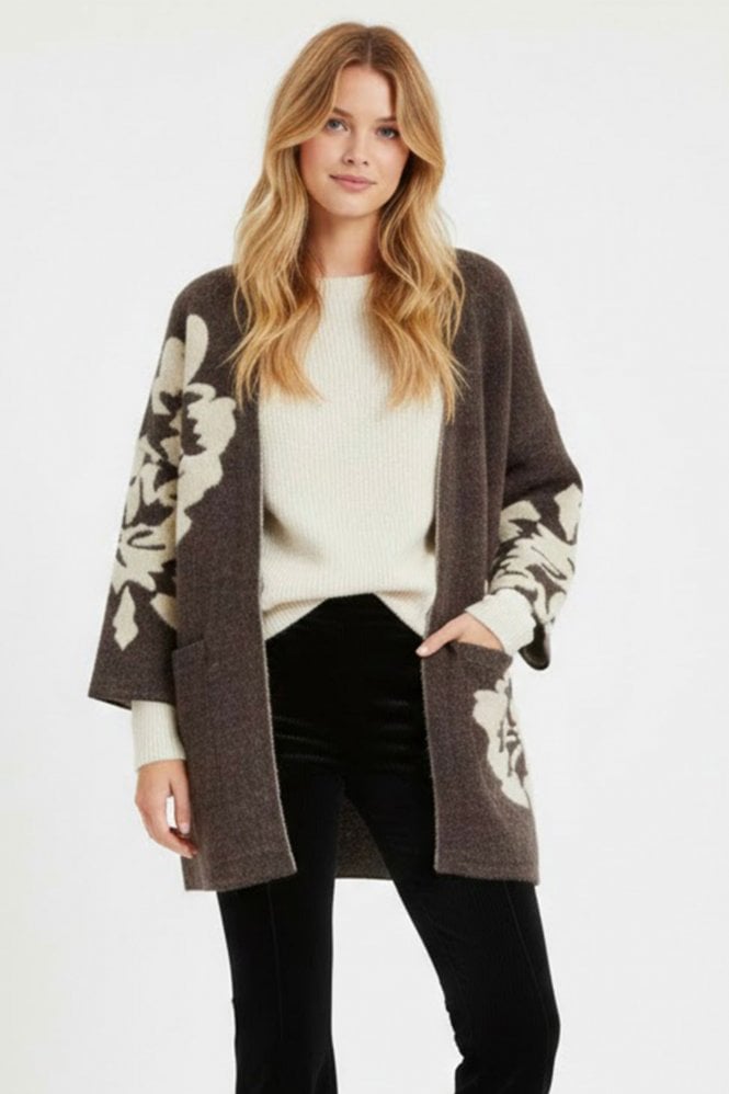 Derhy Elena Cardigan in Beige