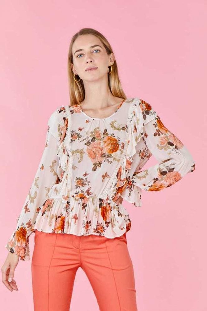 Derhy Epinal Top in Ecru