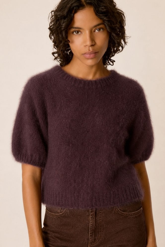 Des Petits Hauts Alexa Jumper in Prune