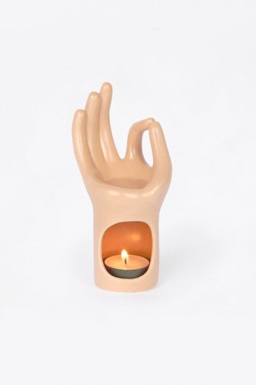 Om Meditation Hand