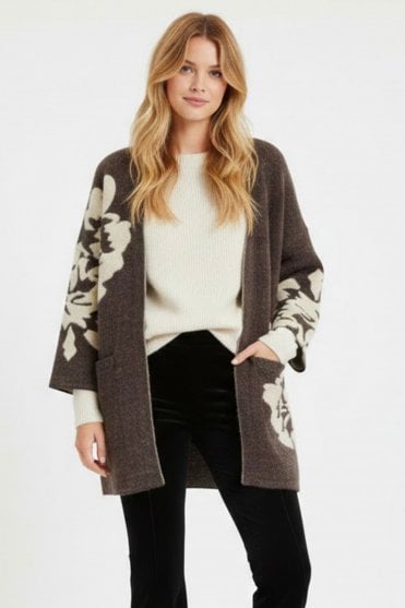 Elena Cardigan in Beige