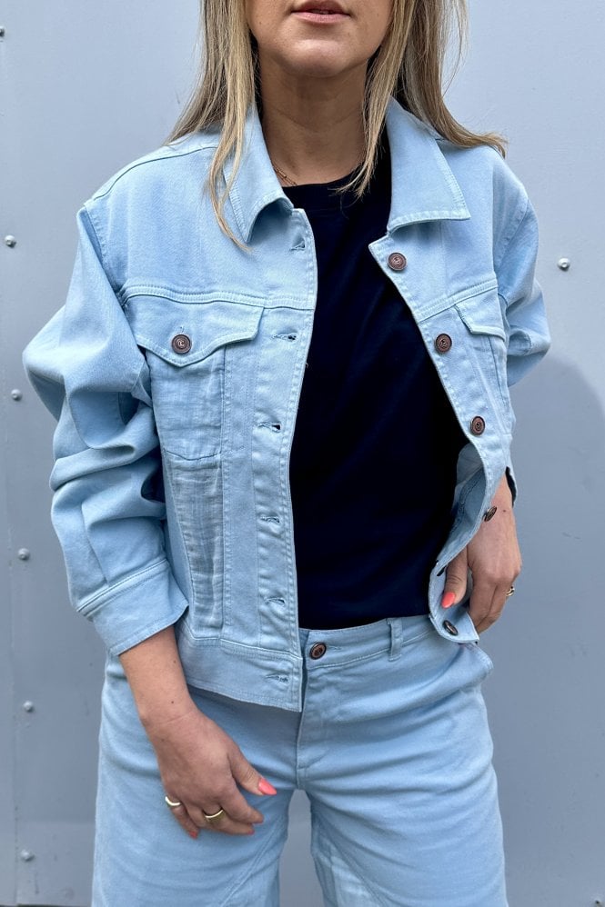 European Culture Capospalla Jacket in Blue