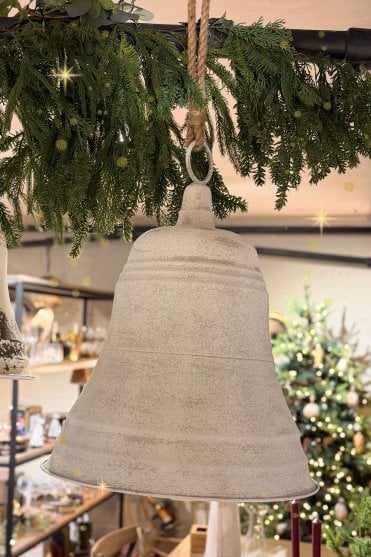 Extra Large White Bell Decoration