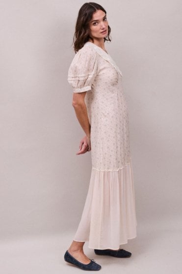 Deco Dress in Cornflower Print