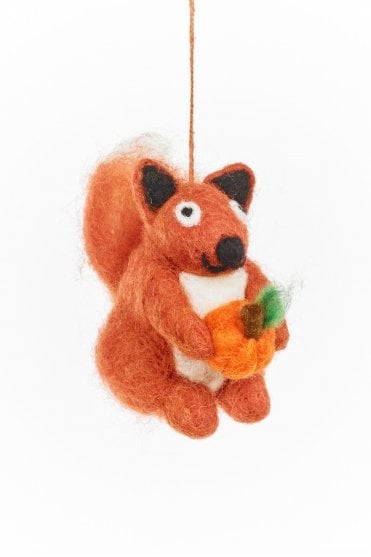 Felt Autumnal Seymour Squirrel