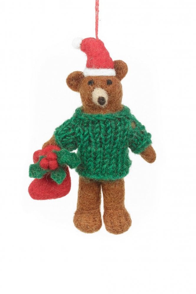Felt So Good Felt Claus the Christmas Bear