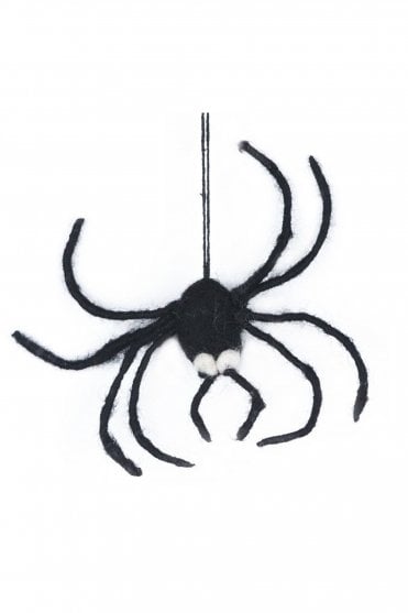 Felt hanging Halloween Spider